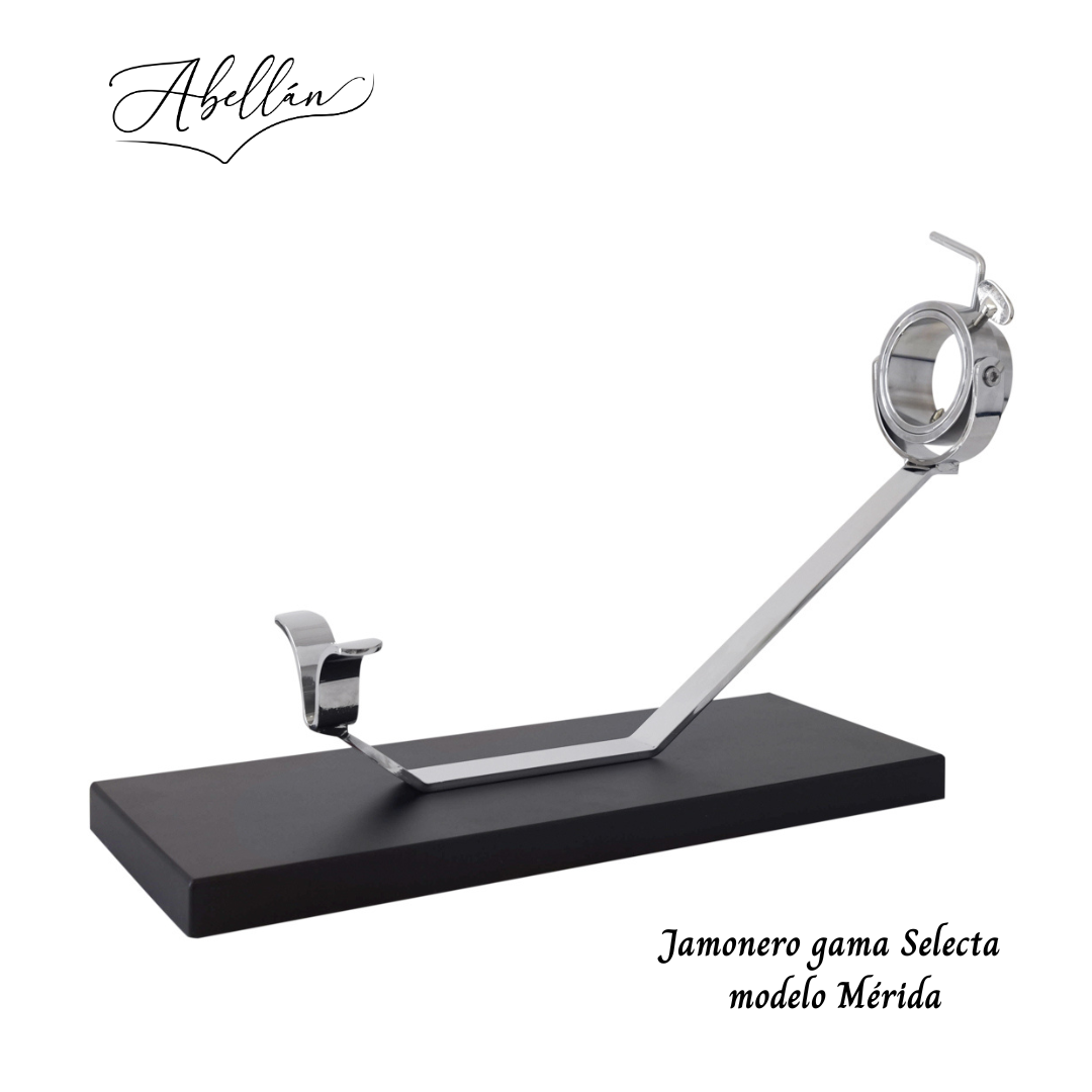 Jamonero Mérida Selecta – Elegancia y Precisión con Movimiento de cabezal 360°