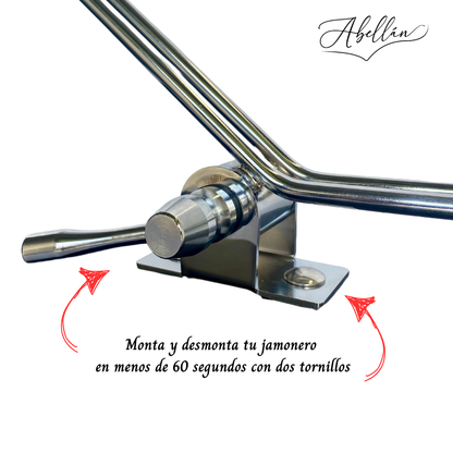 Jamonero Profesional Úbeda – Corte Preciso para Jamón y Cecina