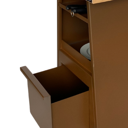 Mesa Jamonera Profesional – Corte de Jamón Móvil, Preciso y Elegante