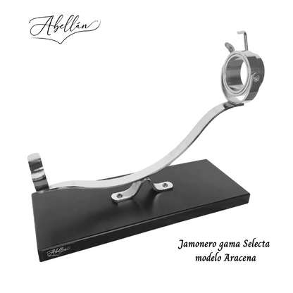 Jamonero Aracena Selecta – Precisión y Estilo para el Corte de Jamón on Cabezal Giratorio 360º