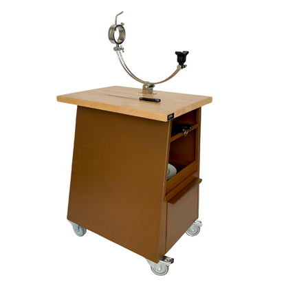 Mesa Jamonera Profesional – Corte de Jamón Móvil, Preciso y Elegante