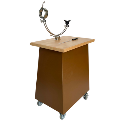 Mesa Jamonera Profesional – Corte de Jamón Móvil, Preciso y Elegante
